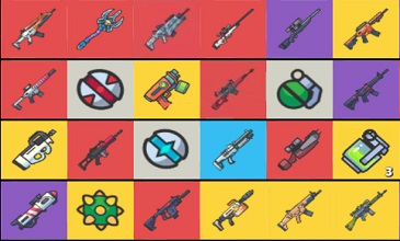 ZombsRoyale.io Weapons List